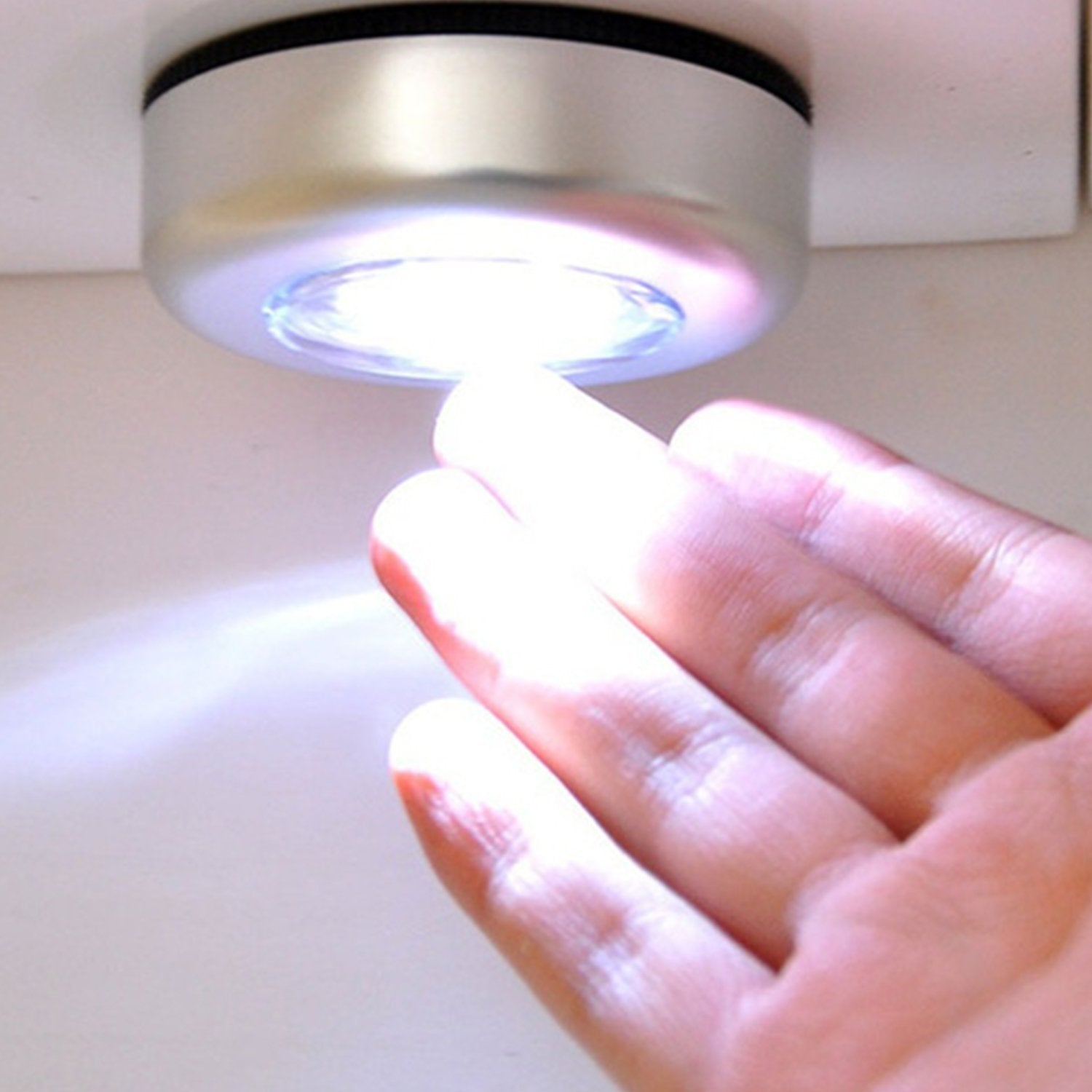 LED light, cordless, close-up. LED light, cordless, close-up.